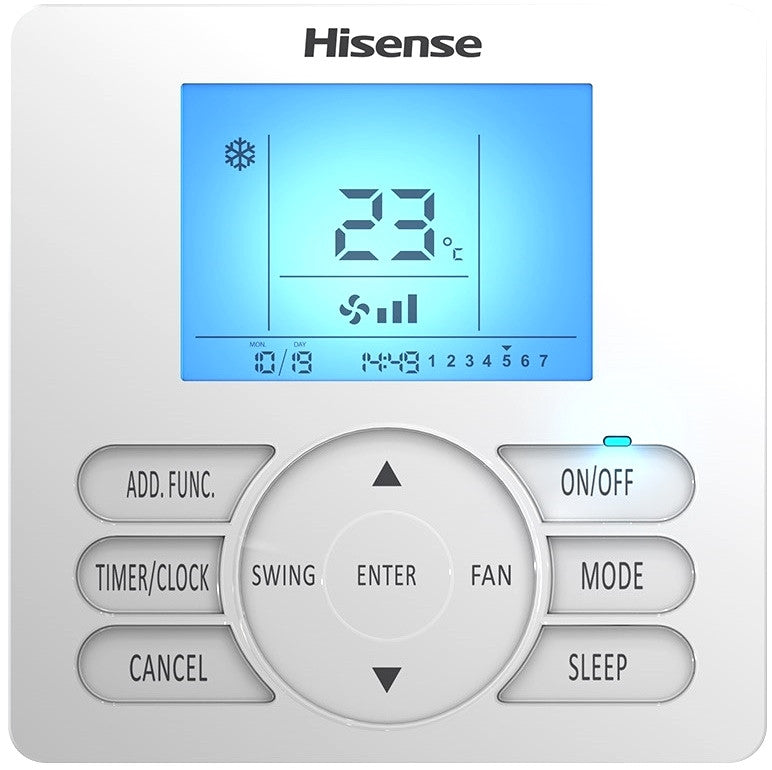 HISENSE HVAC – Sienas kontrolleris split kondic. – YXE-C01U