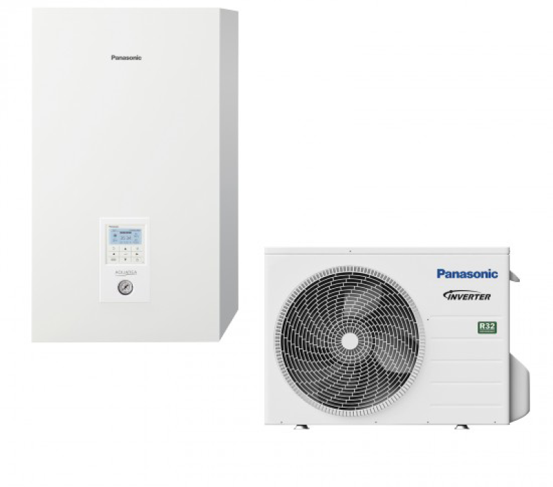 PANASONIC Gaiss – Ūdens siltumsūknis "Bi-Bloc" vienfāzes ar R32