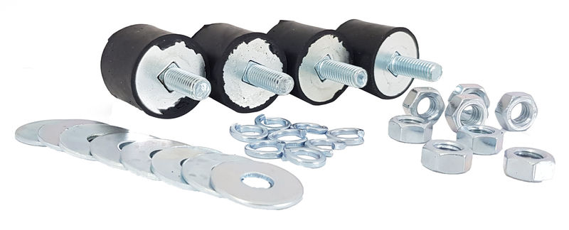 Antivibrācijas kāju komplekts 4x35kg ANA4040