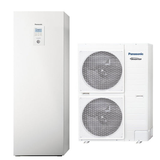PANASONIC Gaiss – Ūdens siltumsūknis "Viss vienā" T-CAP Super kluss