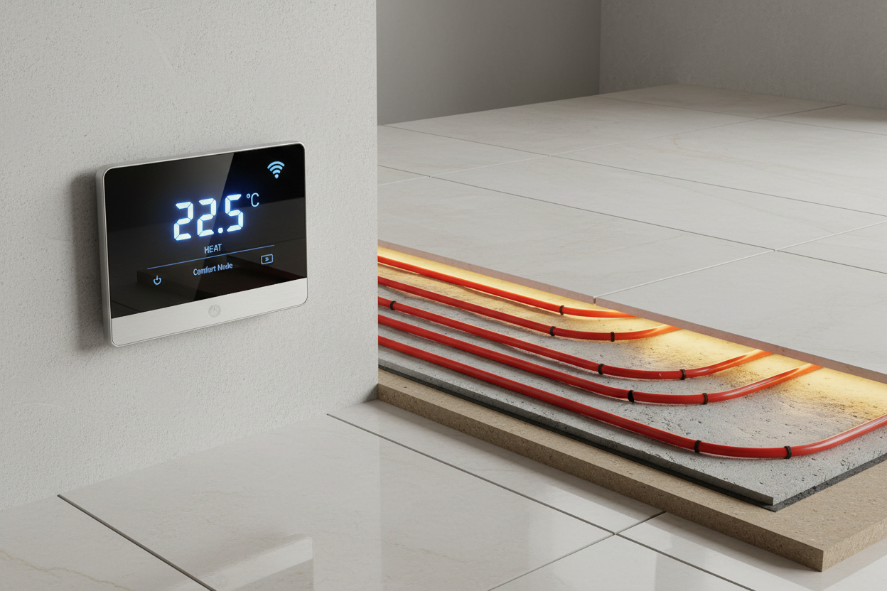 underfloor heating automatic with wifi controler